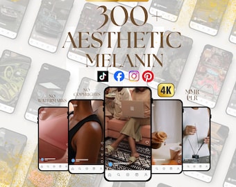300+ Aesthetic Melanin Reels