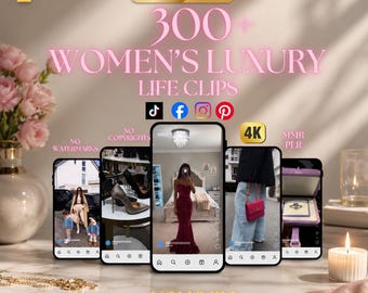 Más de 300 videos sobre la vida de lujo de las mujeres