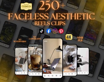Bundel met 250+ gezichtsloze haspelsclips (digitale download)
