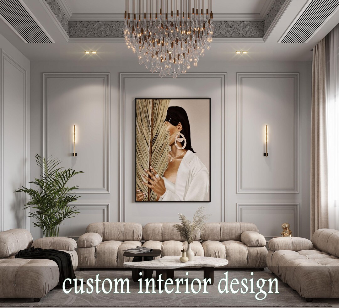 Custom Online Interior Design | 3D Room Rendering - Etsy
