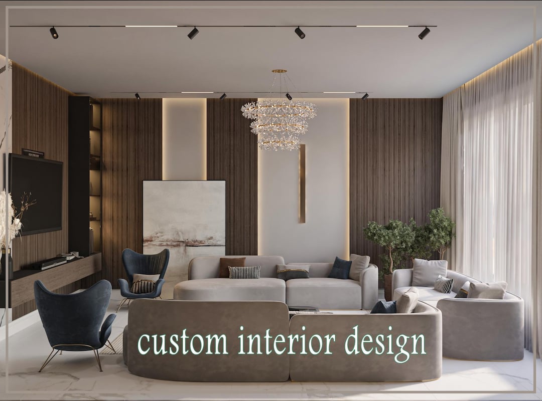 Custom Interior Design, 3d Renderings, Shopping List, Moodboard, 2d ...