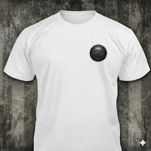 No temo al mal - Camiseta con rifle Reaper desgastado: El más malo del valle imagen 2