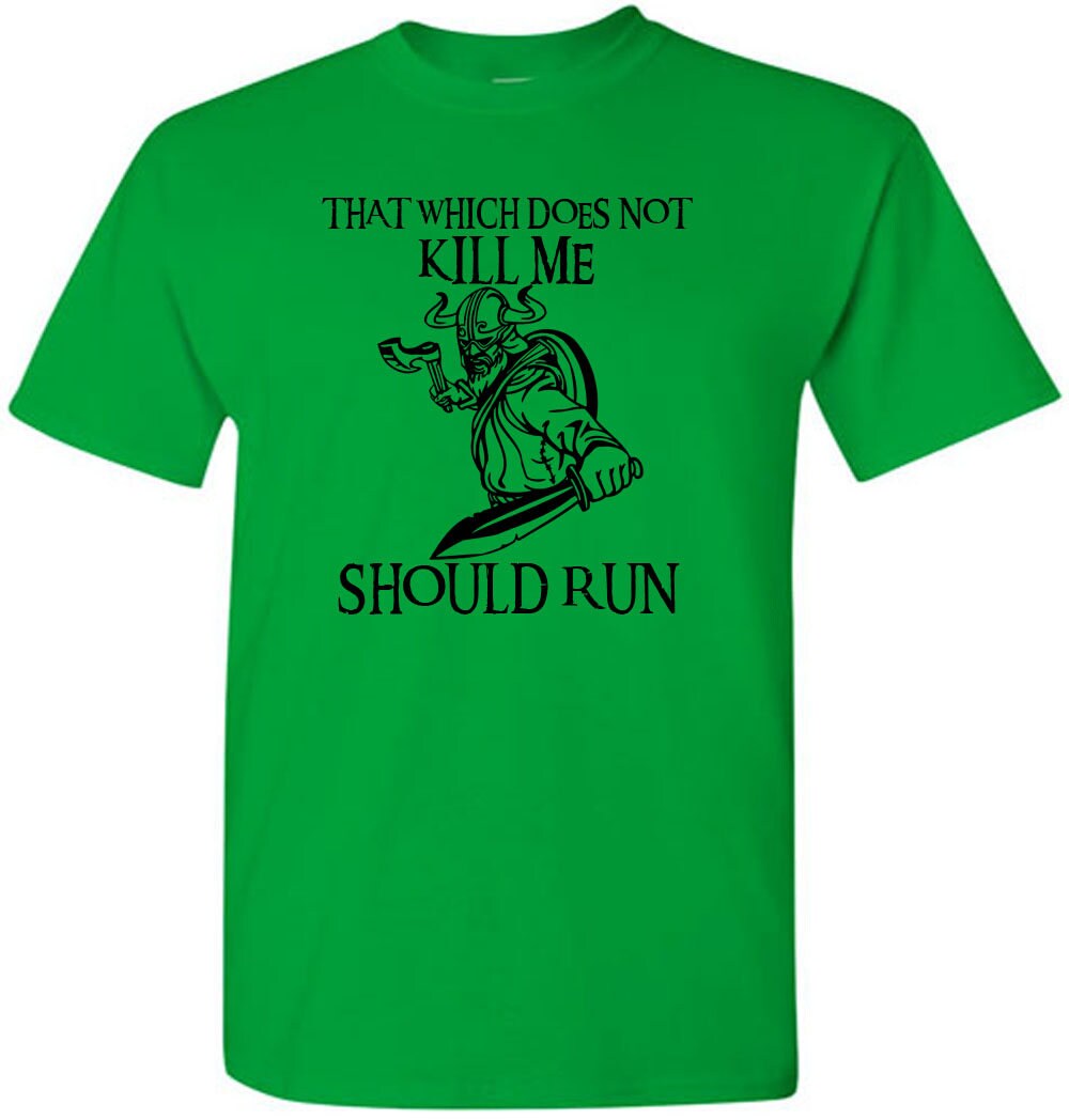 poly alien viking t shirt