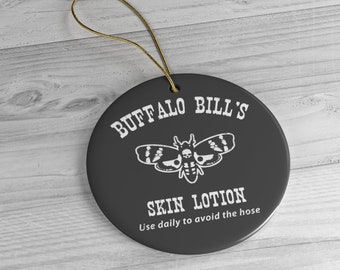 Horror Thriller Movie Buffalo Bill Christmas Ornament