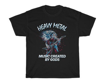 Heavy Metal Music of the Gods Classic Colorful TShirt