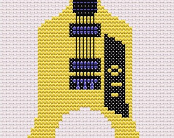 Flying Microtonal Banana Cross Stitch (MINI) - King Gizzard and the Lizard Wizard