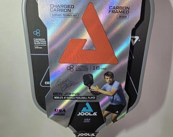 Joola Ben Johns PERSEUS CFS 16mm Carbon Pickleball Paddle - Brand New