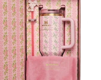 Stanley x LoveShackFancy Ribbon Rose 40oz Quencher Tumbler – Limited Edition