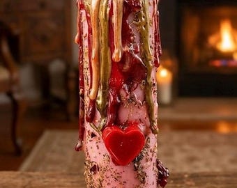 Liebes-Lava-Kerze