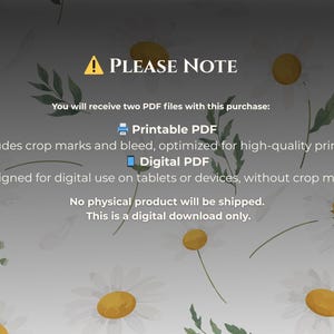 Floral Aesthetic Calendar 2026 | Monthly Planner | Minimal Flower ...