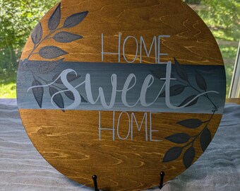 Hand painted door sign