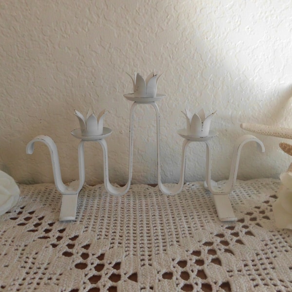 Rustic Metal Crown Candle Holder Etsy