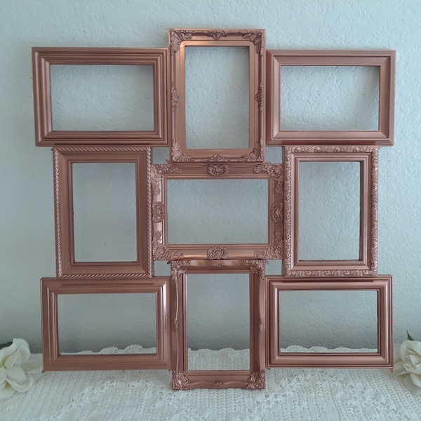 Gold Collage Frame Seating Chart Etsy