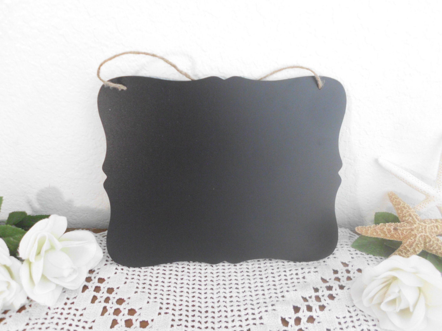 Hanging Chalkboard Sign Decoration
