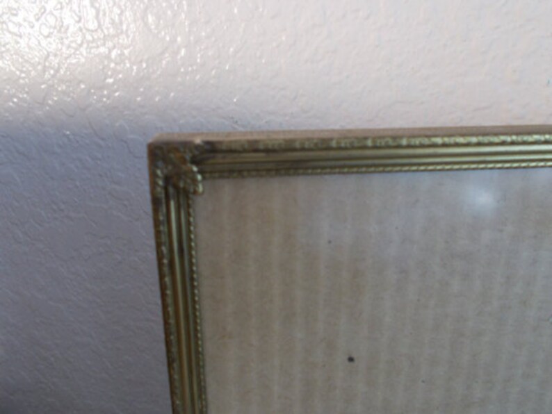 Vintage Ornate Hinged Gold Metal 8 X 10 Picture Frame Rustic Fall ...