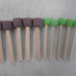 Plaid Spouncer Sponge Stencil Brush-1-1/4" 1534