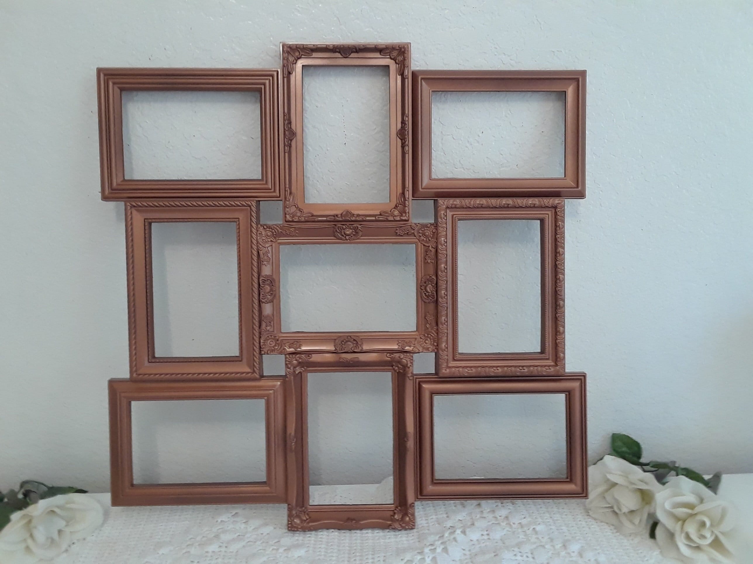 Rose Gold Wedding Seating Chart