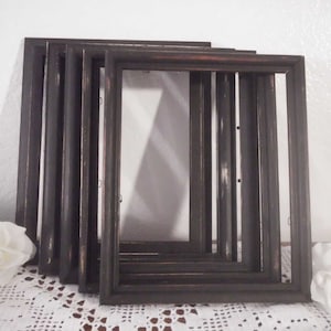 Rustic Black Frame 8 x 10 Shabby Chic Wedding Decor Distressed Upcycled Vintage Pick Your Own Photo Picture Decoration Paris Home Decor