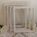 Distressed White Frame Rustic 8 x 10 Shabby Chic Wedding Decor Upcycled Vintage Pick Your Own Photo Picture Decoration Paris Home Decor