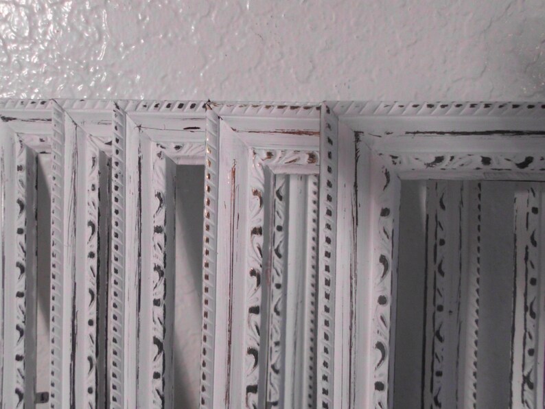Ornate White Shabby Chic Picture Frame 4 x 6 Photo Decoration Romantic Cottage French Country Farmhouse Home Decor Spring Summer Wedding