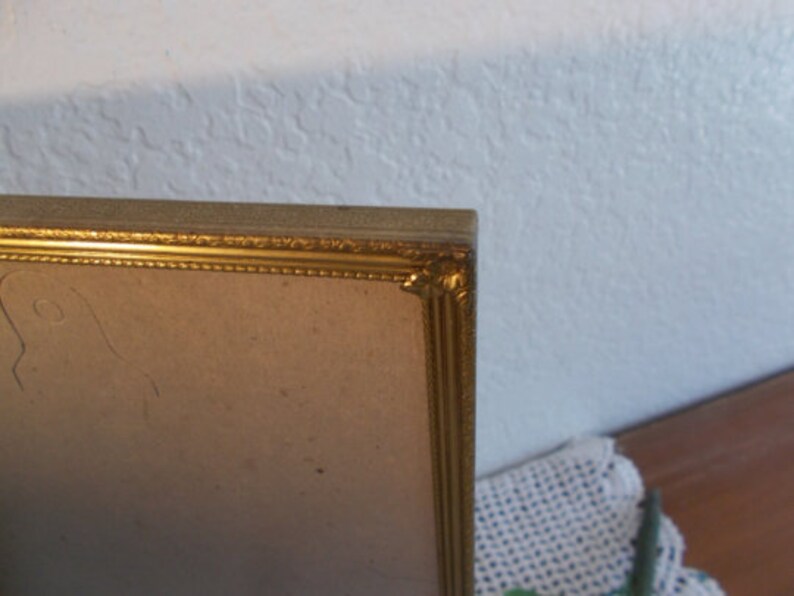 Vintage Ornate Hinged Gold Metal 8 X 10 Picture Frame Rustic Fall ...