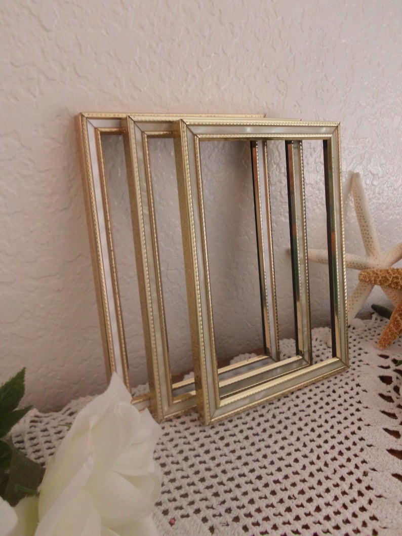 Vintage Ornate White Gold Metal Picture Frame 5 X 7 Photo Wedding ...