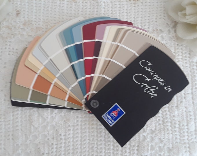 Sherwin Williams Concepts in Color Wheel Fan Deck Complete 2007 Paint ...