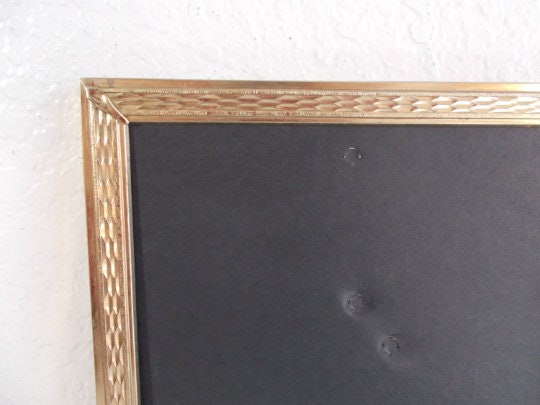 Vintage Ornate Gold Metal Picture Frame 8 X 10 Photo Decoration Mid ...