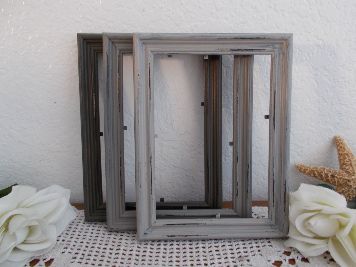 4x6 picture frame, Shabby chic picture frames, Rustic frames