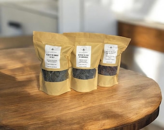 Trío botánico ESP Ocean (musgo marino, fucus, algas marinas, 56 g cada uno)
