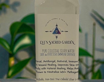 Pure Colloidal Silver Water 5-10 PPM