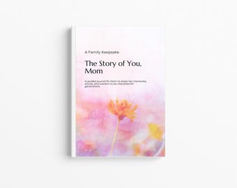 Mom's Guided Memory Journal | Keepsake Family Legacy Gift