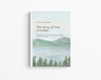 Opa's begeleide levensverhaaldagboek | Herinneringsboek aandenken