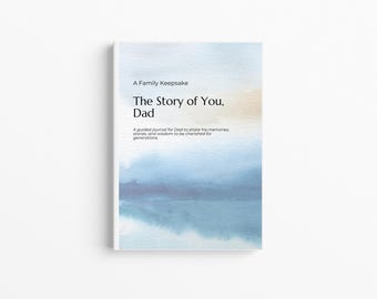 Dad's Guided Life Story Journal | Family Legacy Keepsake Gift