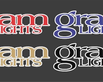 Rays Gram Lights 57DR / 57CR スポークステッカー（4枚
