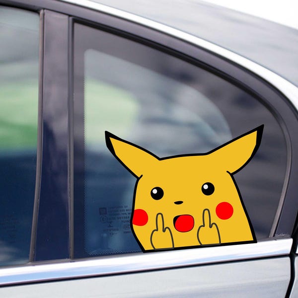 Pikachu Middle Pikachu Middle Finger - Etsy