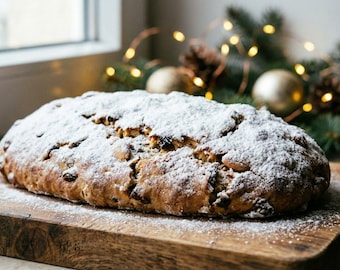 HOMEMADE Stollen (German Christmas Bread): Authentic German Christmas Loaf Recipe (Digital Download)