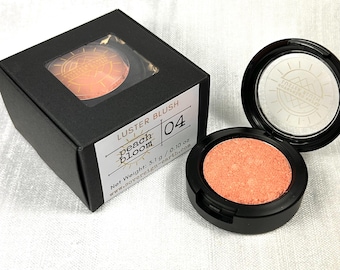 Luster Mineral Pressed Blush (5 Shades) | Natural Shimmer Cheek Color for Glow | Sensitive Skin Clean Beauty Makeup