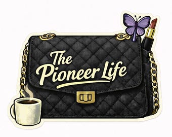 La Vida de Precursor - The Pioneer Life | Purse Sticker