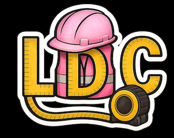 LDC Sticker | Construction Volunteer Sticker | JW LDC Gift