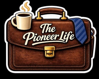 La Vida de Precursor - The Pioneer Life | Ministry Briefcase Sticker | 2x2