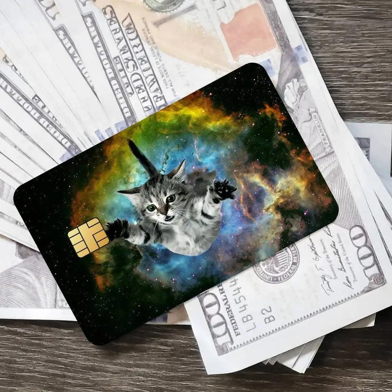 Credit card skin cat Funny | Debit card skins meme | COLLECTION | Bank credit card skin meme | Cover card wrap 5