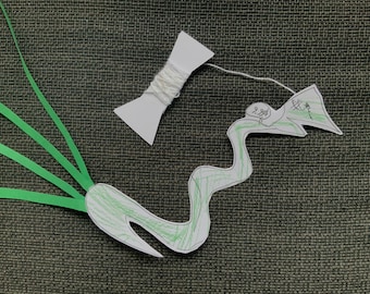 Green Serpent Mini Kite