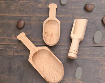 Houten Mini Theelepel Kleine Koffielepel Suikerlepel Korte Steel Houten Lepel Kruiderijlepel Keuken Thee Accessoires