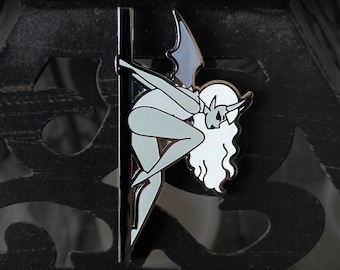 Goblin Pole Dancing Enamel Pin