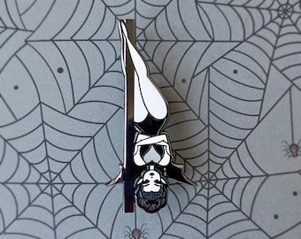 BAT Pole Dancing Enamel Pin