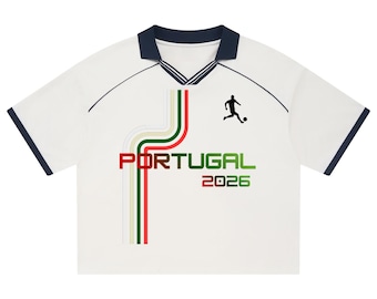 Portugal Soccer Jersey 2026 Fan Apparel | Unisex Football Shirt Game Day Outfit