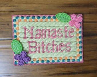 Namaste Bitches - Arte de pared
