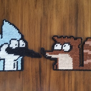 Lrg Mordecai & Rigby Magnet Set