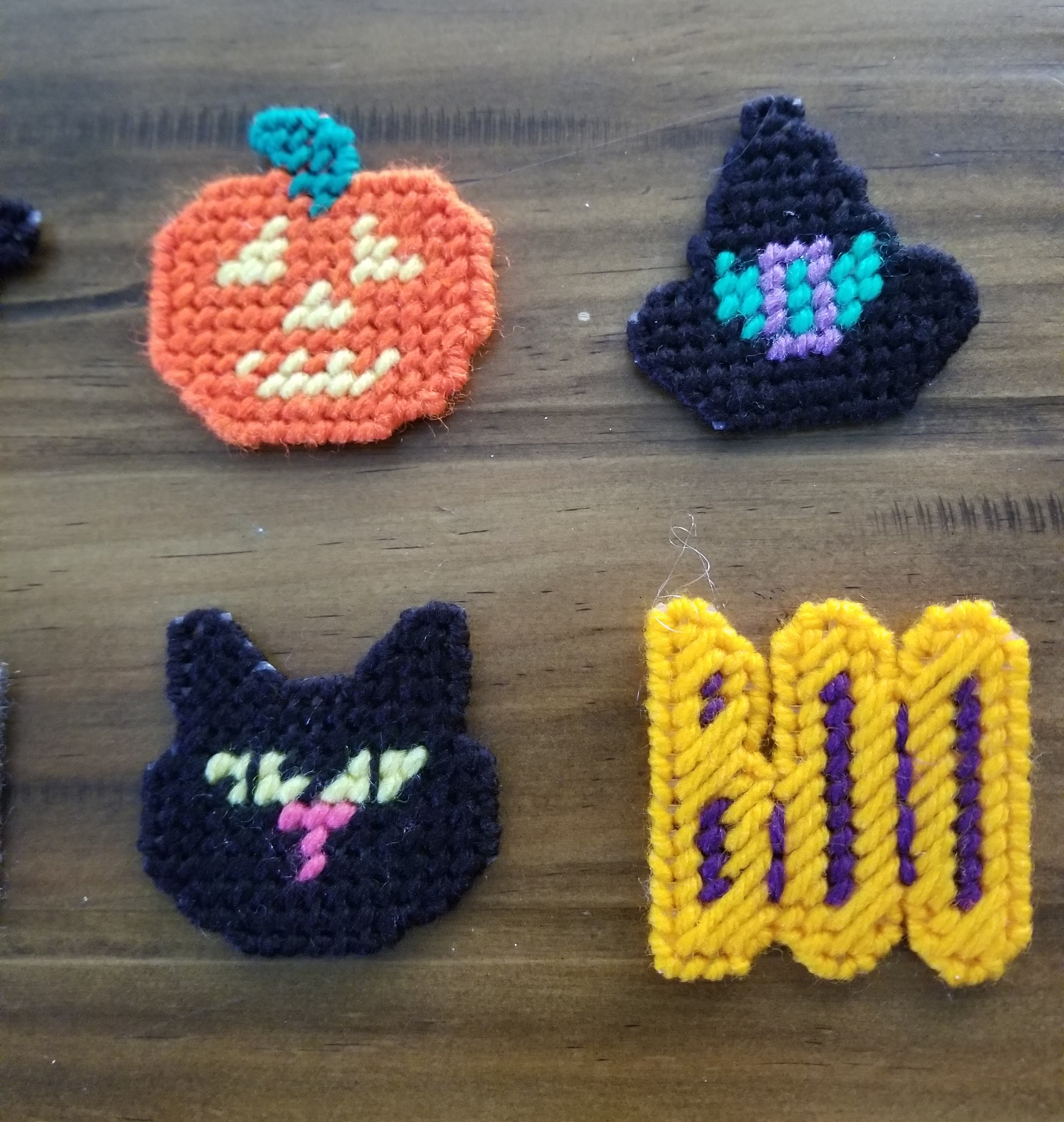 Mini Halloween Magnet Set - Etsy